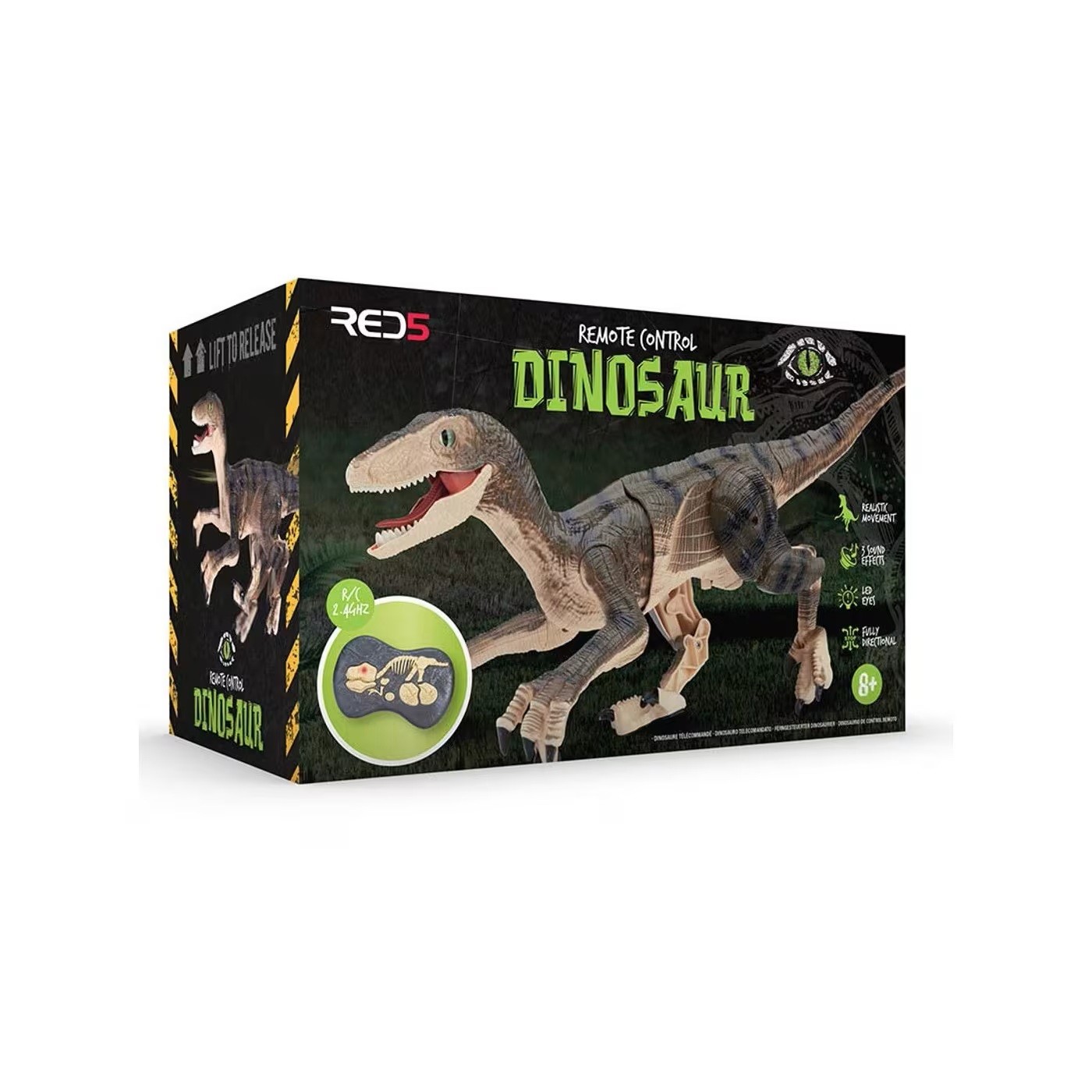 Τηλεκατευθυνόμενο Robot Δεινόσαυρος με Φωτισμό και Ηχητικά Εφέ, The Sourse